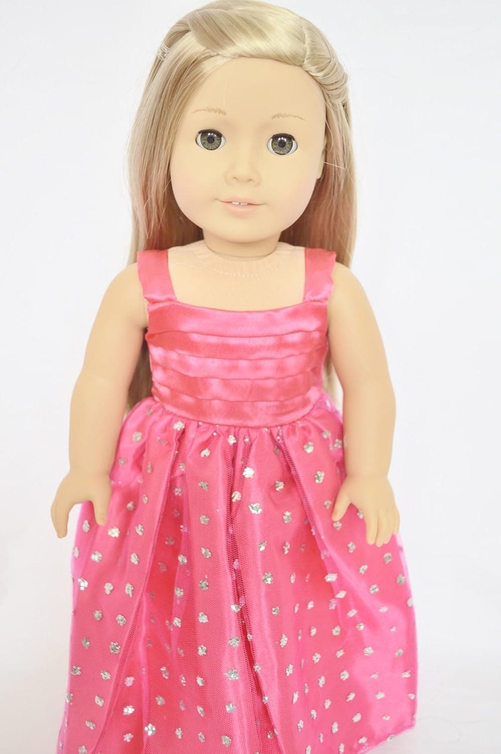 PINK SPARKLE PRINCESS DRESS FOR 18 INCH AMERICAN GIRL DOLLS