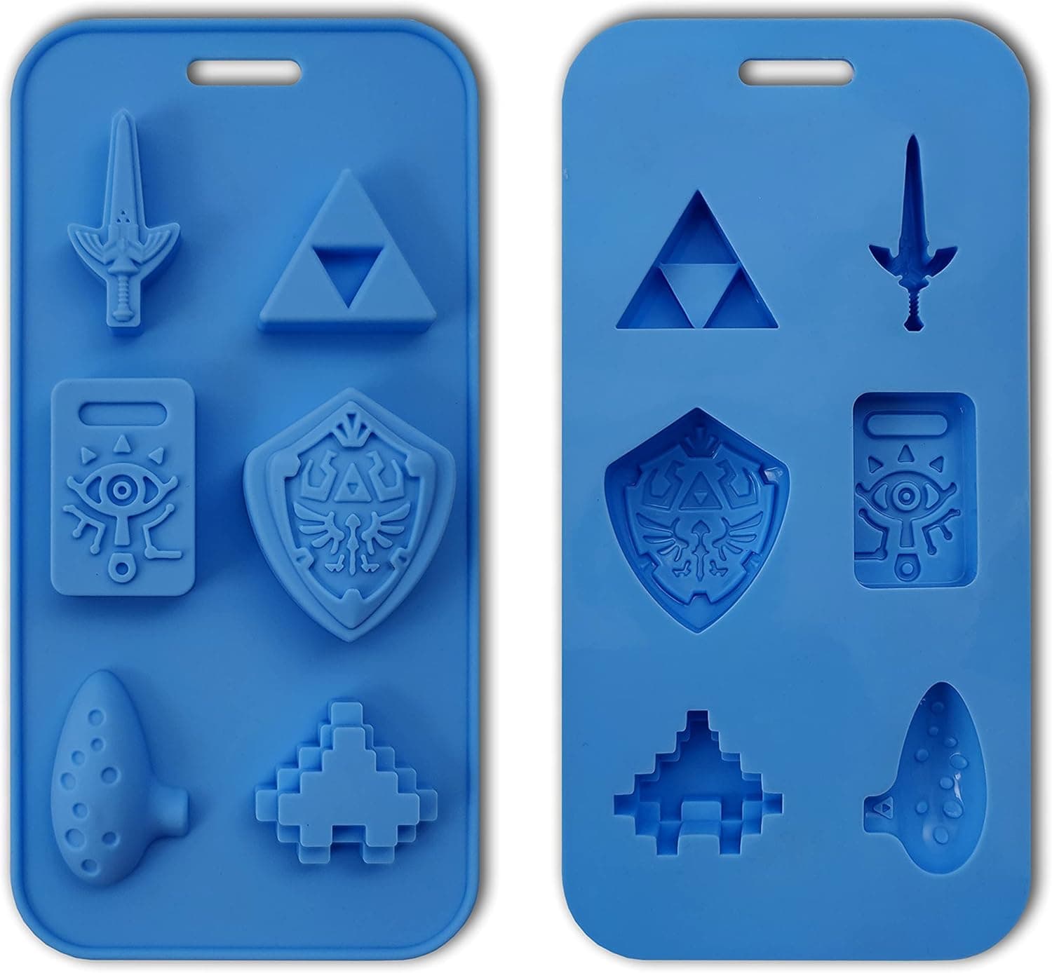 Kooku Tamyoo Chocolate Mold Silicone Mold Candy Mold for Zelda Cupcake Toppe