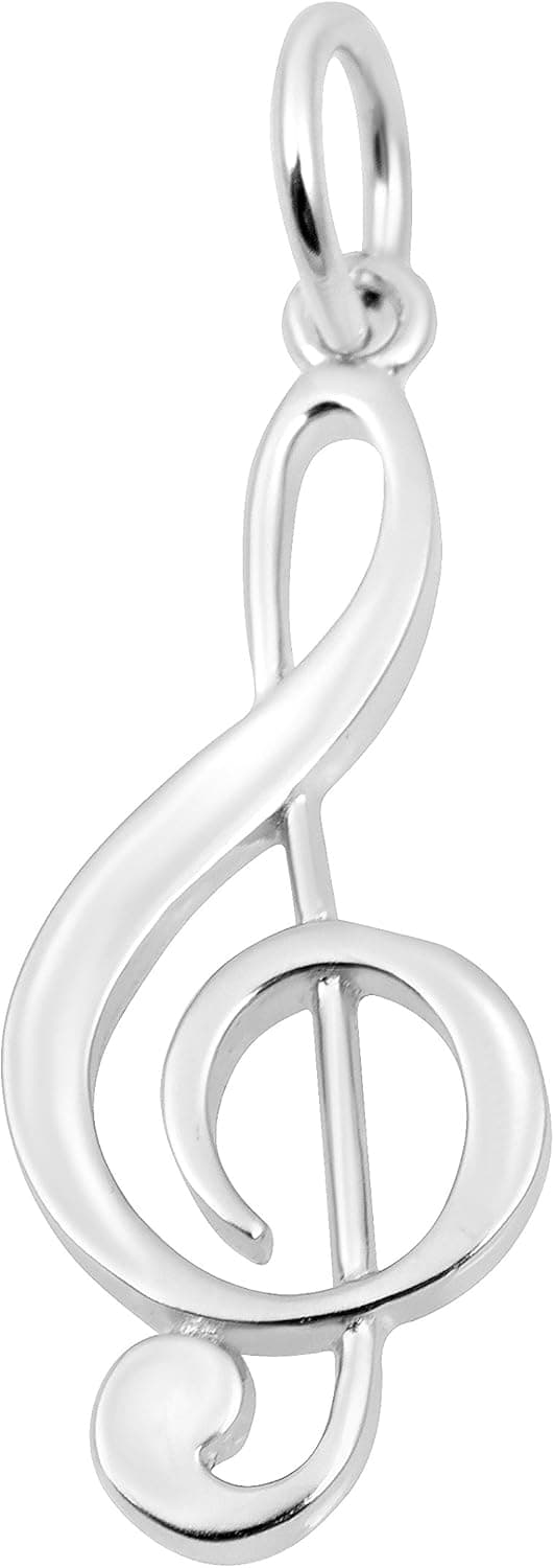 Necklace & Bracelet Charms – Music Themed Sterling Silver Fine Jewelry by Silver on the Rocks