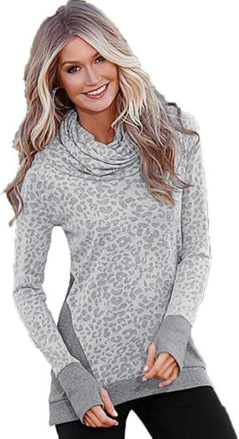 Canserin Women Sweatshirt, New Women Fashion Loose Long Sleeve Sweatshirt Casual Autumn Winter Pullover Long Sleeve T-Shirt Tops Size US 4-14