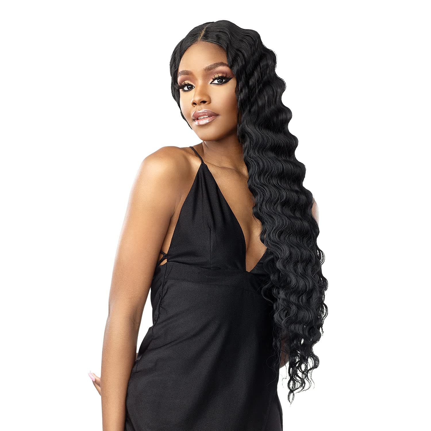 Sensationnel Vice Lace front wig - HD Transparent Lace Pre-plucked Hairline with Babyhair 5 Inch Deep Part - Vice Unit 06 (BALAYAGECARAMEL)
