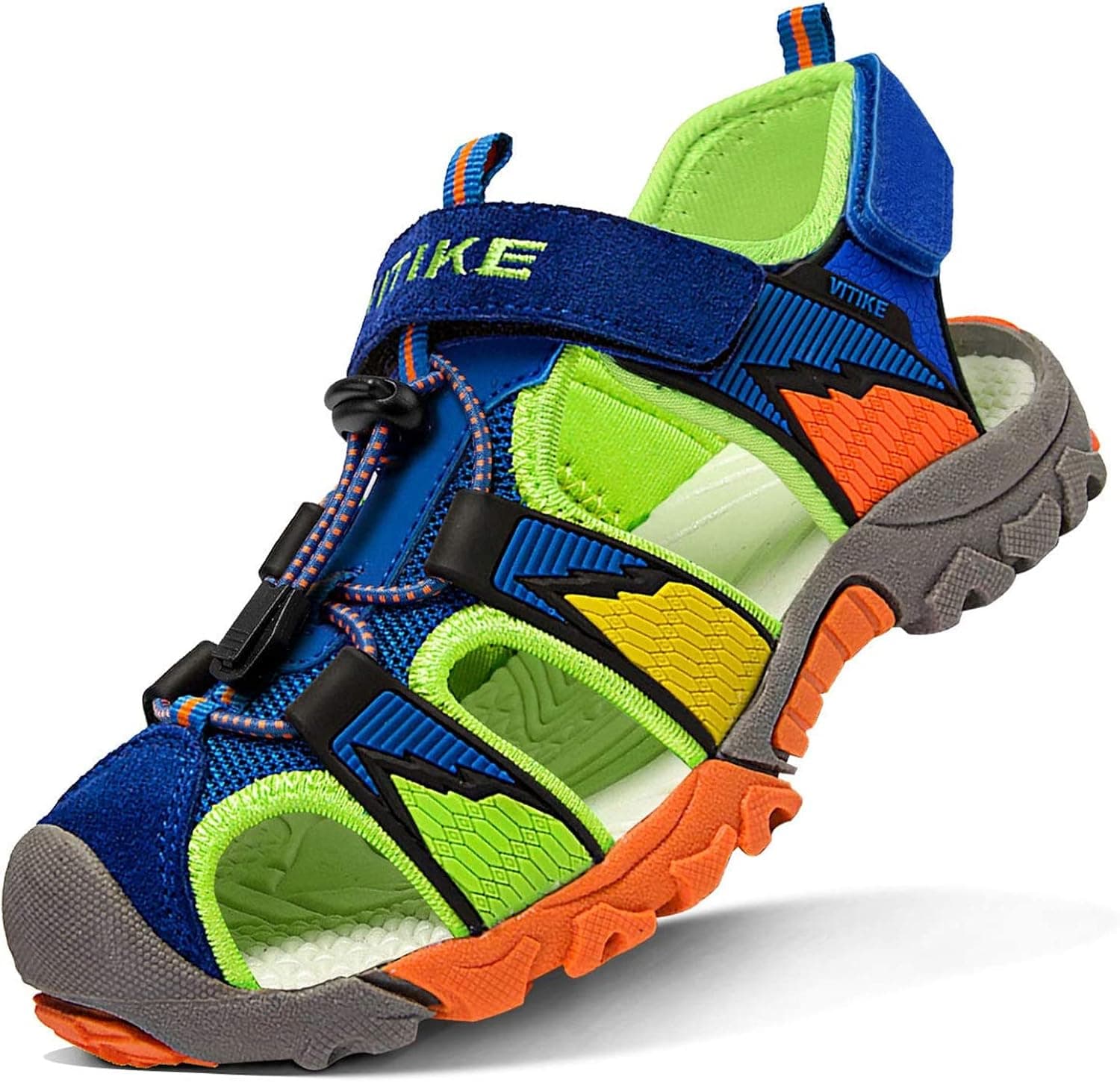 ASHION Boys Sandals Closed Toe Kids Sandals Waterproof Girls Sandals