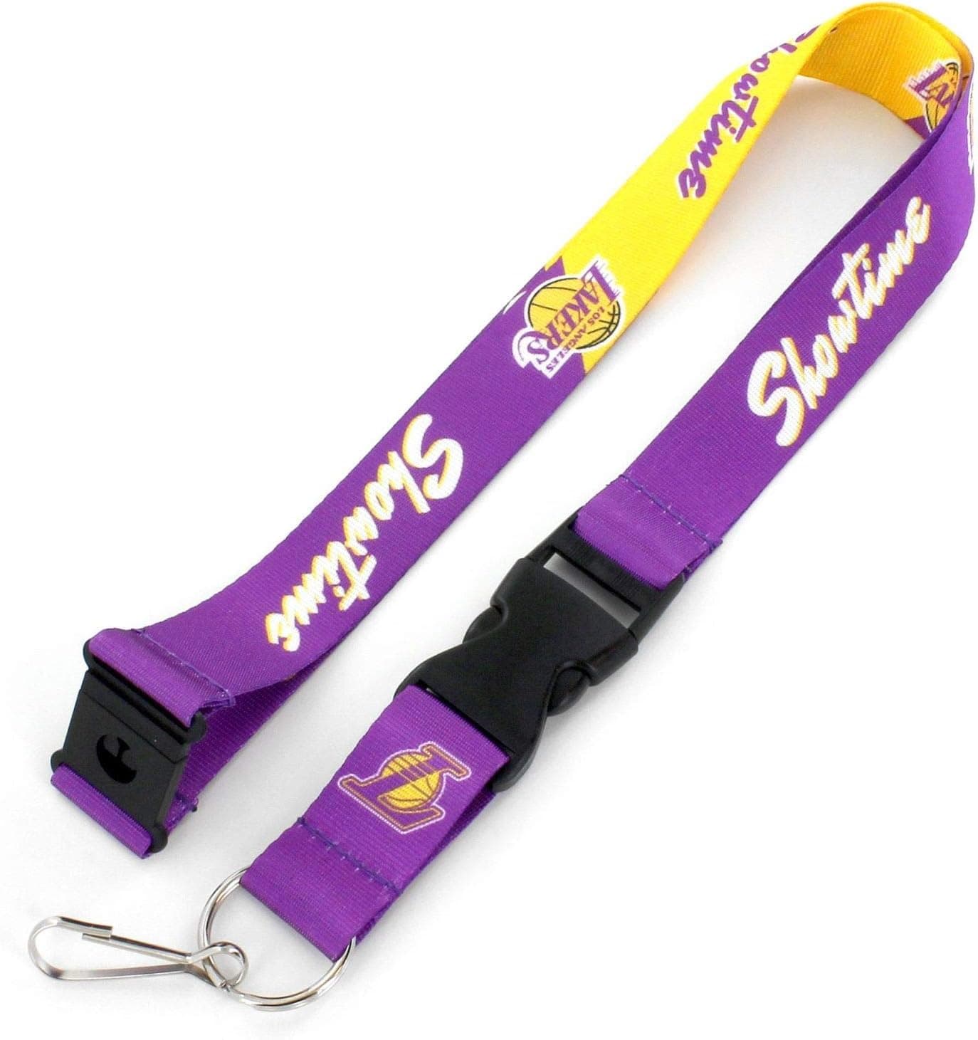 NBA Slogan Lanyard - Safety Breakaway Neck Lanyard - ID Badge Holder