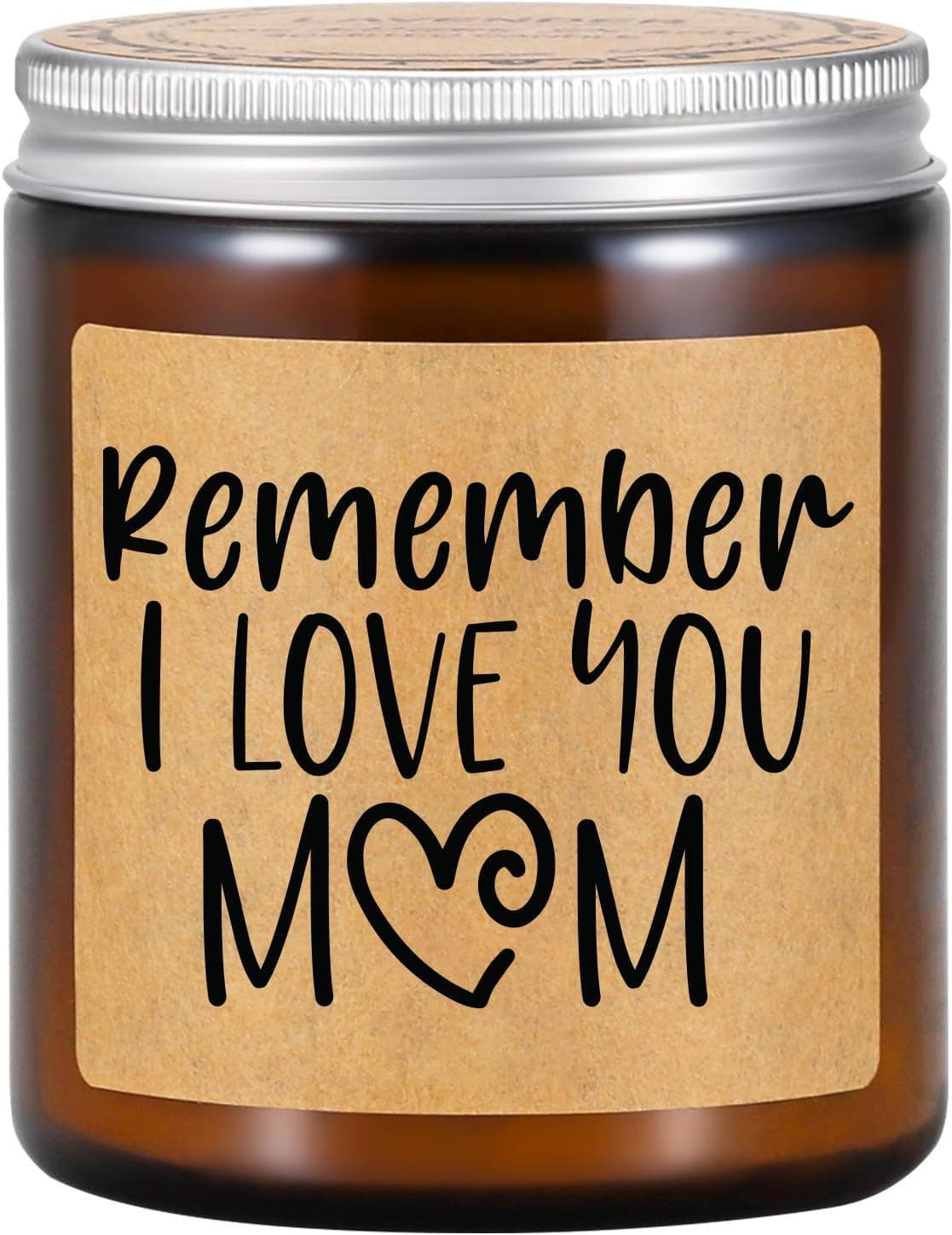 Fairy's Gift Lavender Scented Candles - Gifts for Mom, Mom Gifts - Remember I Love You Mom - Mom Gifts from Daughter, Son - Chrstmas, Birthday Gifts for Mom, New Mom - Best Mom Ever, Mom Candle