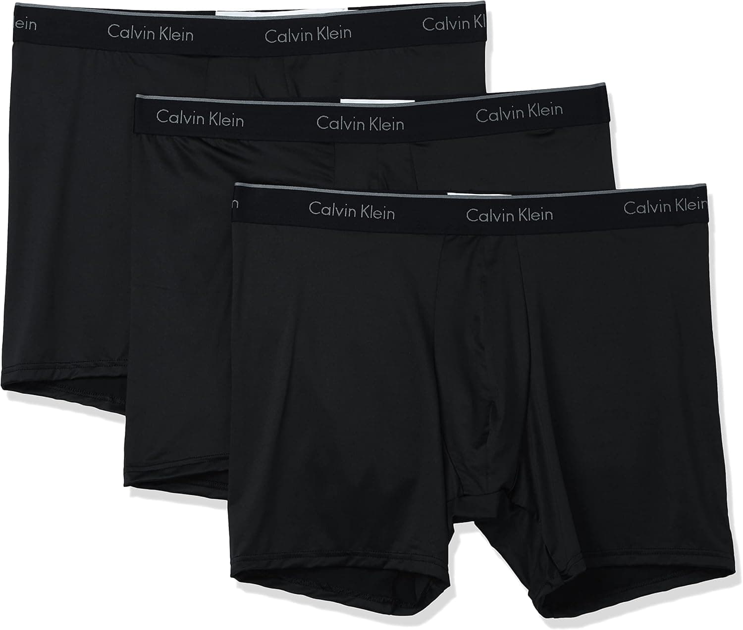 Calvin Klein Men's Microfiber Stretch 3-Pack Boxer Brief