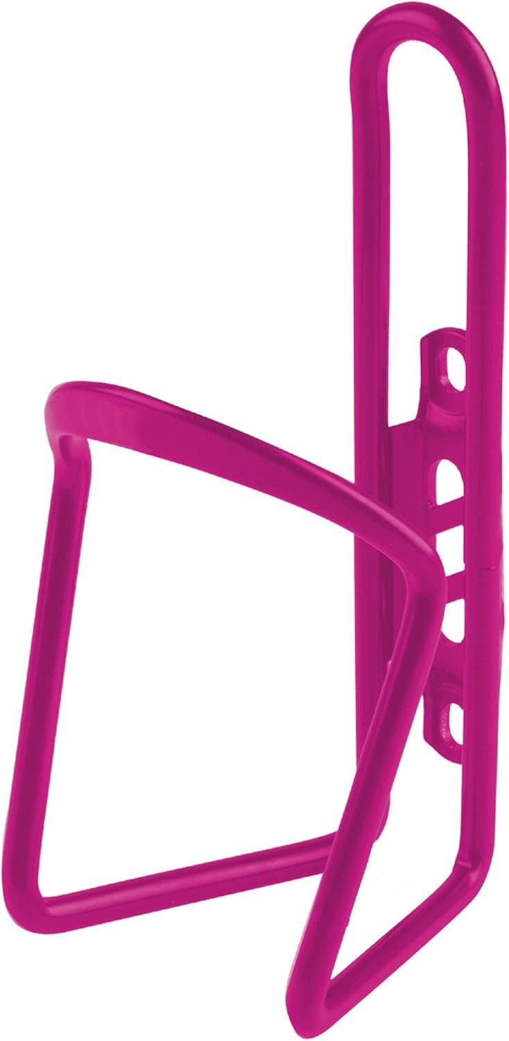 M-Wave Aluminum Water Bottle Cage, 6mm, Pink