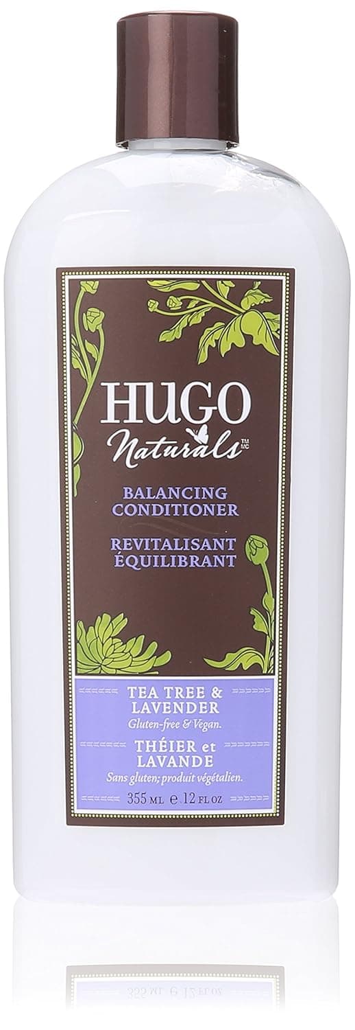 Hugo Naturals Conditioner, Tea Tree & Lavender, 12 Ounce Bottle