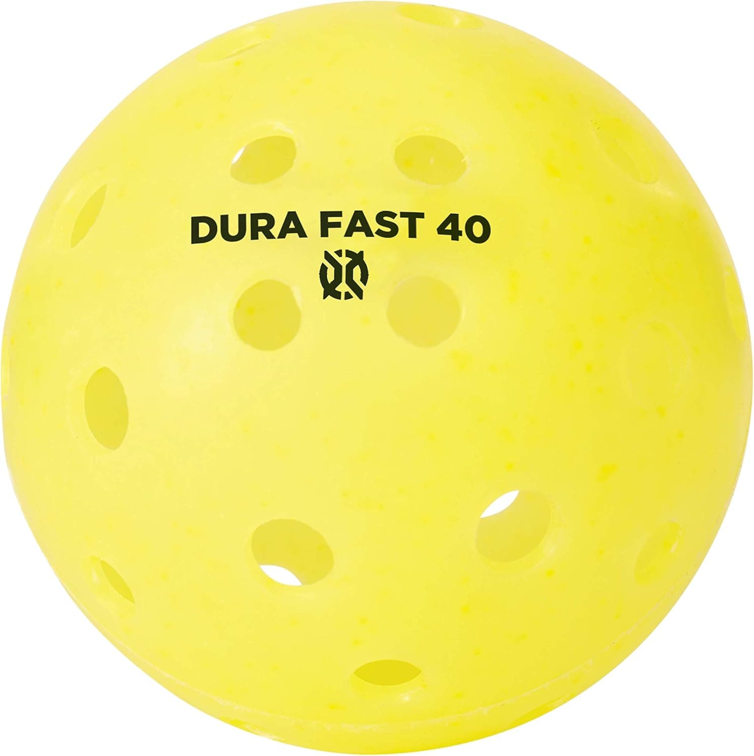 Dura Fast 40 Pickleballs | Outdoor Pickleball Balls | Yellow| Pack of 6 | USAPA Approved and Sanctioned for Tournament Play
