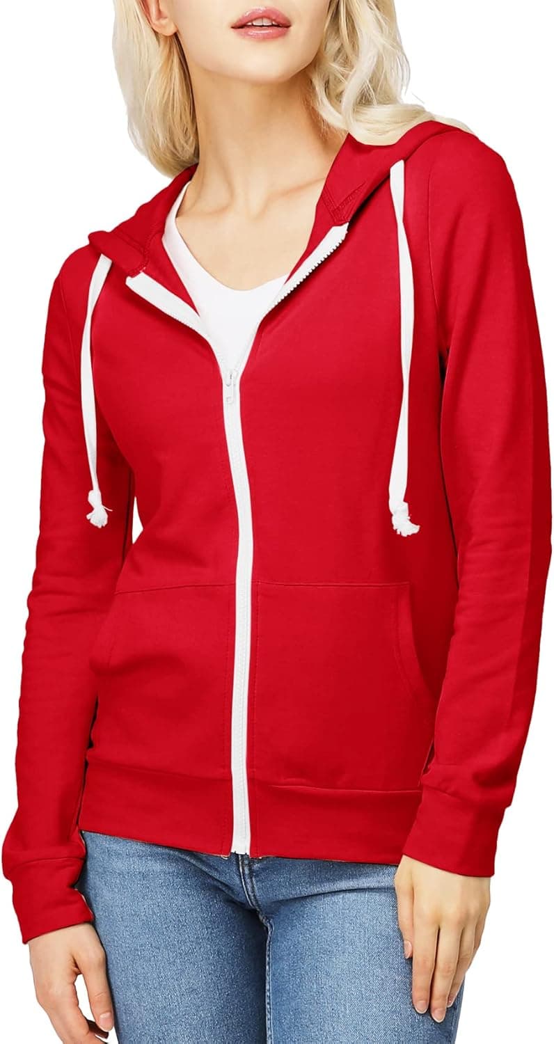H2H Women's Casual Regular Fit Hoodie Long Sleeve Comfortable Lightweight