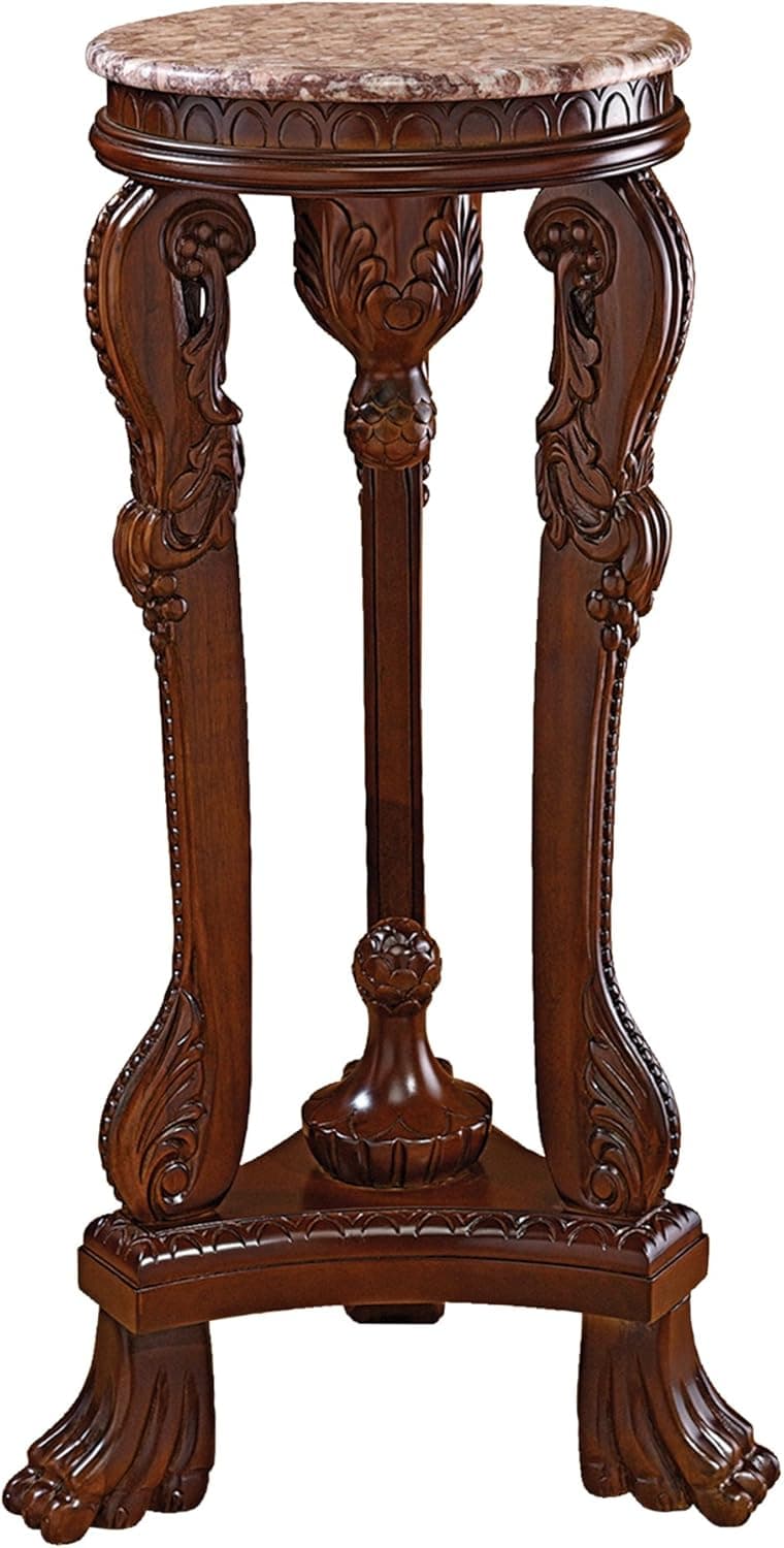 Design Toscano Louis XVI Gueridon Pedestal Table