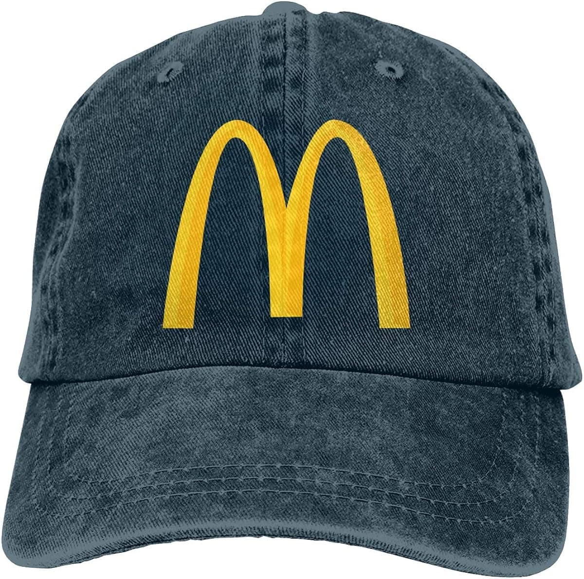 fM.Webster Unisex Adult Denim Baseball Cap Adjustable Hip Hop Cowboy Hat Dad Hat for Men/Women Sports Outdoors