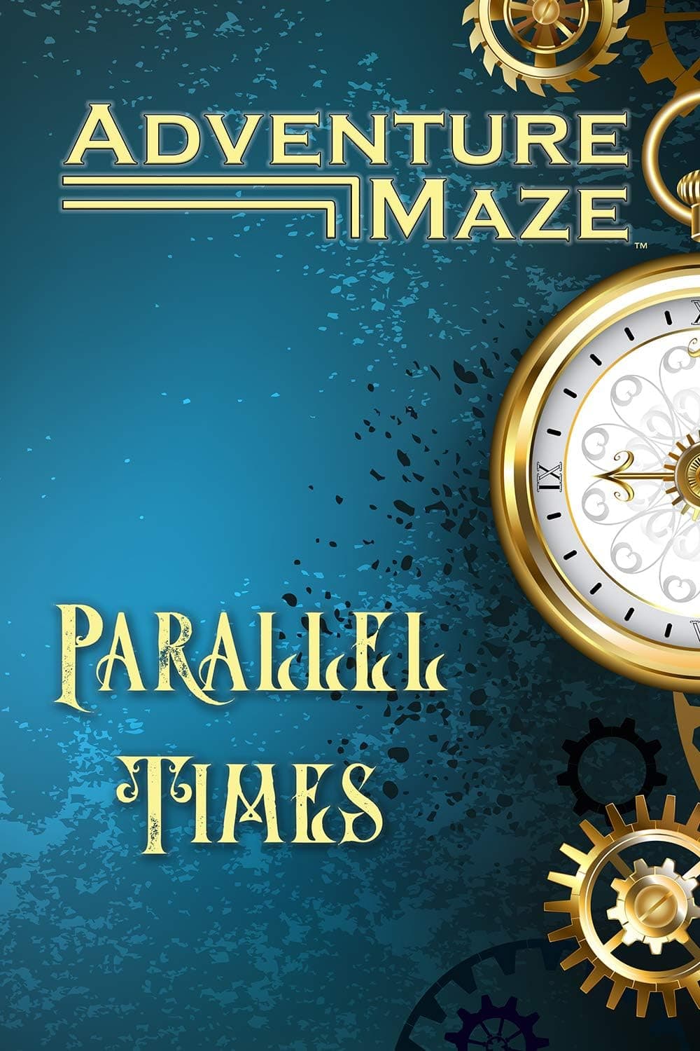 Adventure Maze by River Hill Games - Activity Puzzle Game, Folding Maze Sticker & Story Maze for Kids & Adults - Parallel Times, Time Travel Theme