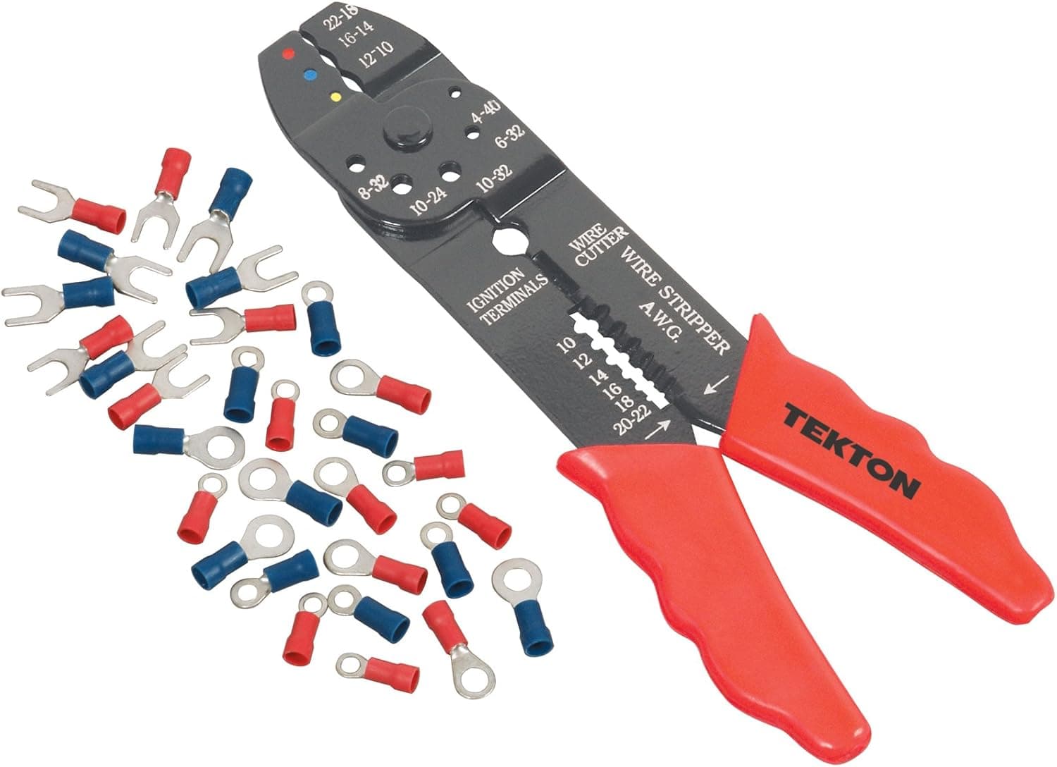 TEKTON 3765 5-in-1 Combination Tool and 30-Piece Terminal Kit
