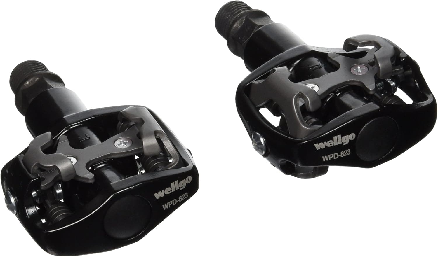 Wellgo WPD-823 MTB CR-MO Clipless Pedal, 9/16-Inch