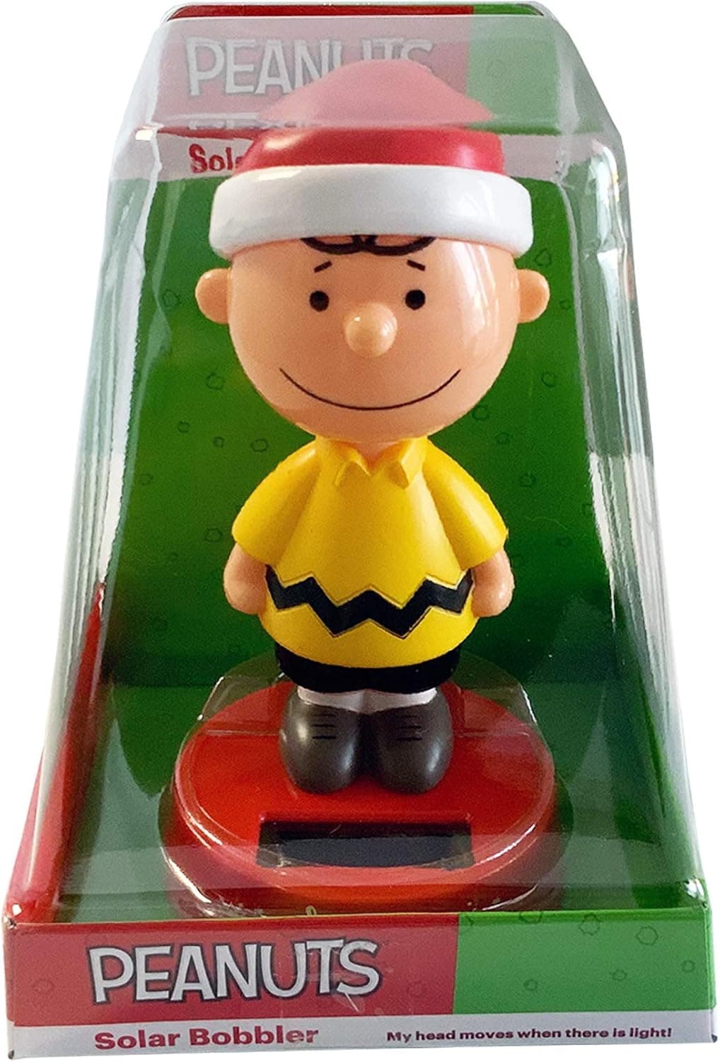 Peanut Solar Bobble Head Christmas Charlie Brown Edition by Magic Power Co, Ltd