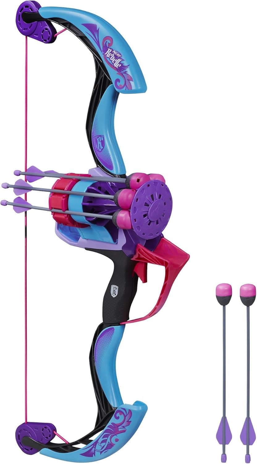 Nerf Rebelle B1696221 Arrowtech Auto Quiver Bow Toy