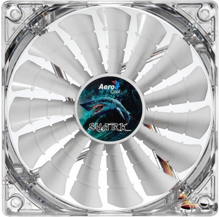 AeroCool Shark 120mm White Cooling Fan EN55505