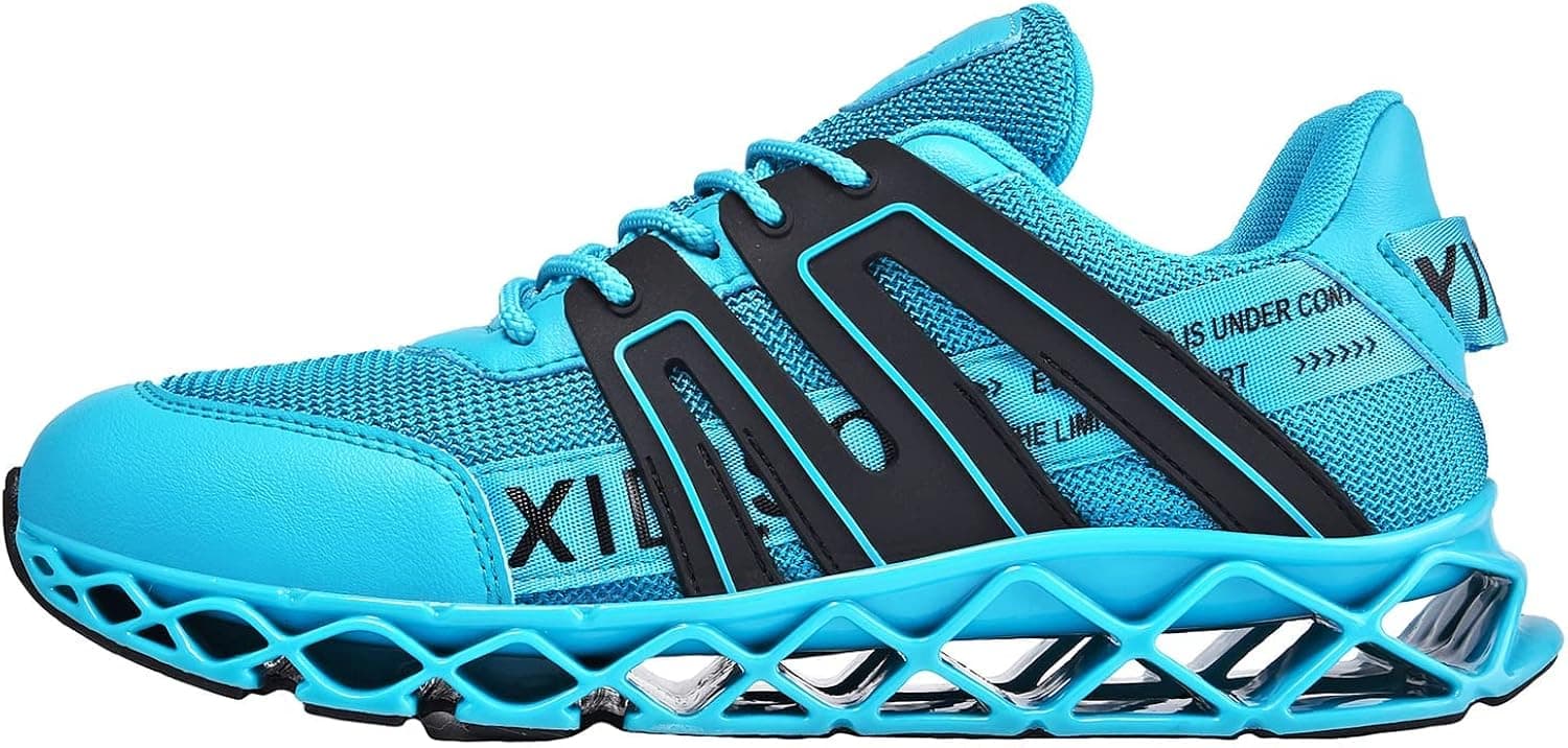 Ahico Mens Running Sneakers Walking Shoes Mesh Comfortable Lightweight Tennis Breathable Sport Casual Athletic Workout