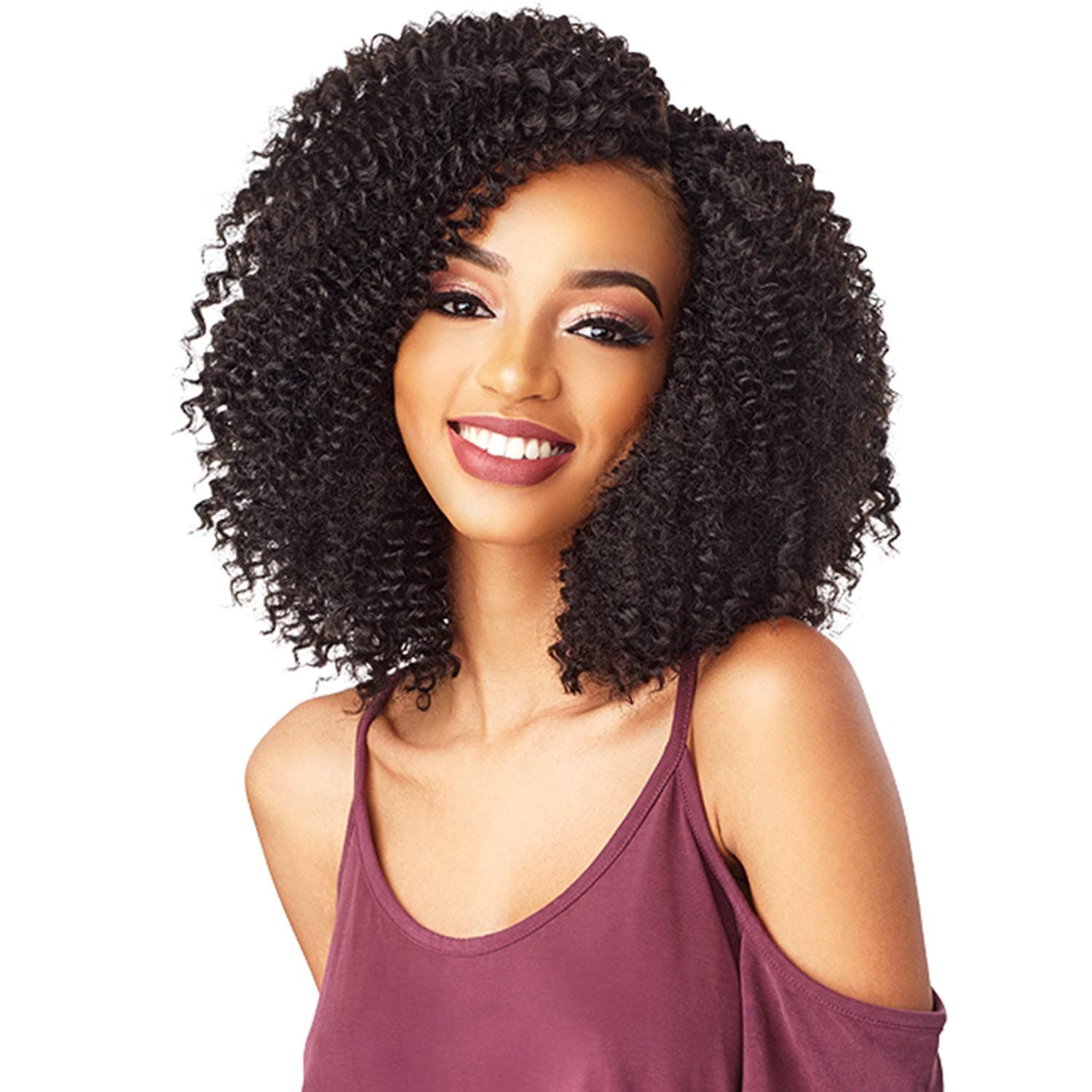 6 PACKS/LOT Sensationnel Synthetic Hair Crochet Braids Lulutress 2X Island Twist 8" (1)