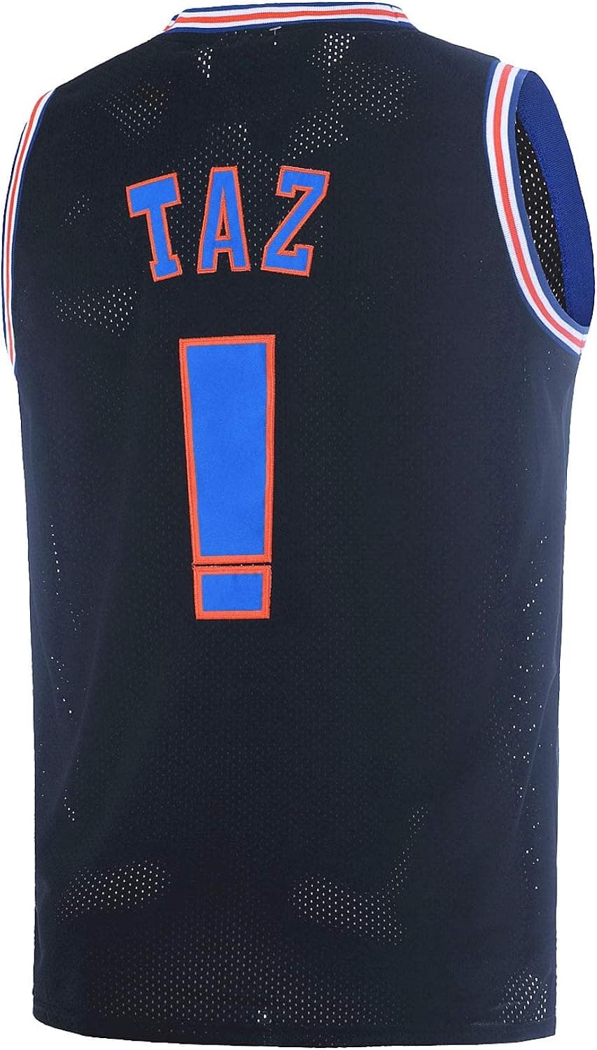 TUEIKGU #! Taz Space Movie Basketball Jersey for Men 90s Hip hop Clothing for Party
