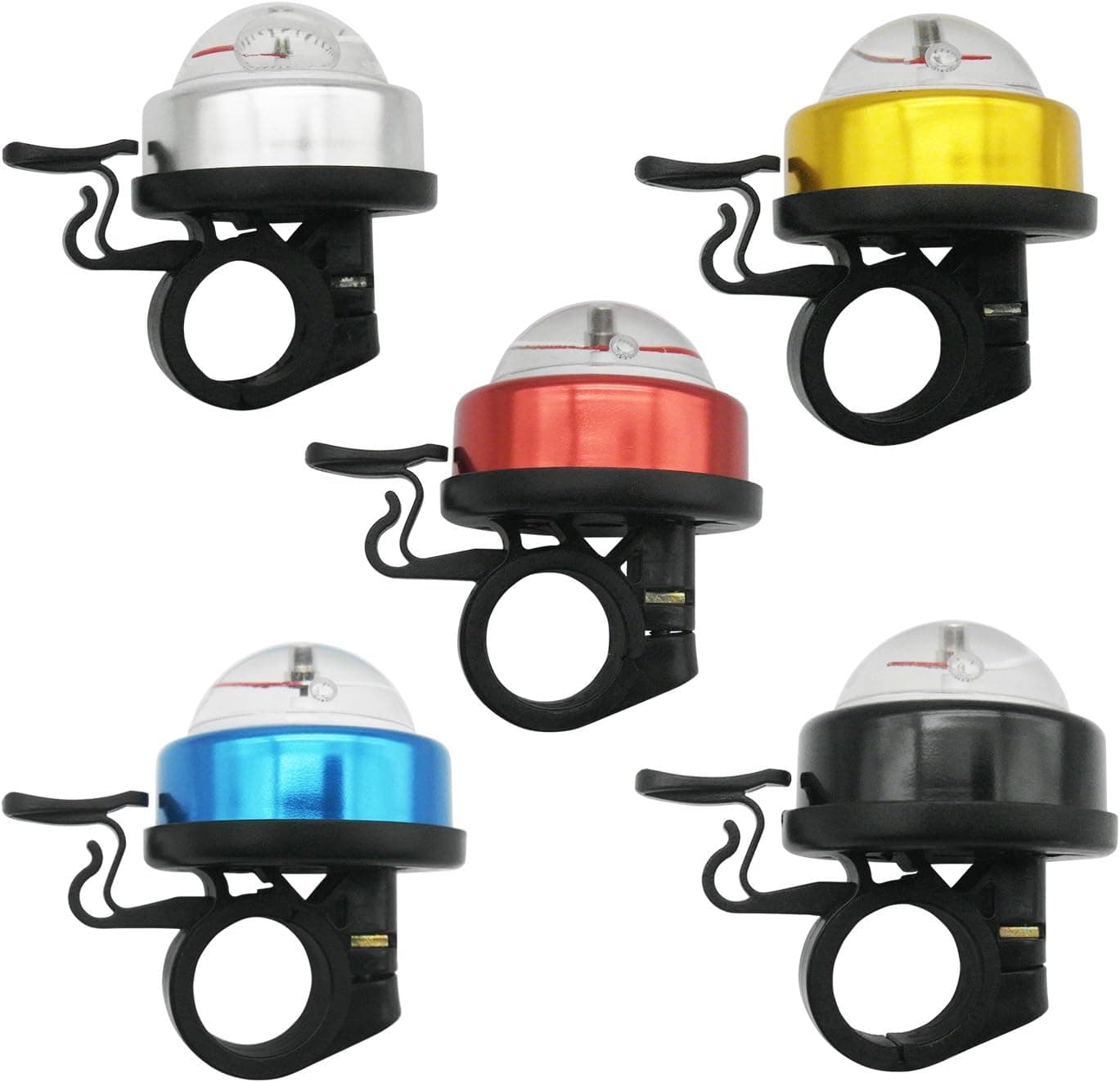 TRENDBOX Bicycle Accessories Bike Bell Safety Alarm with Compass