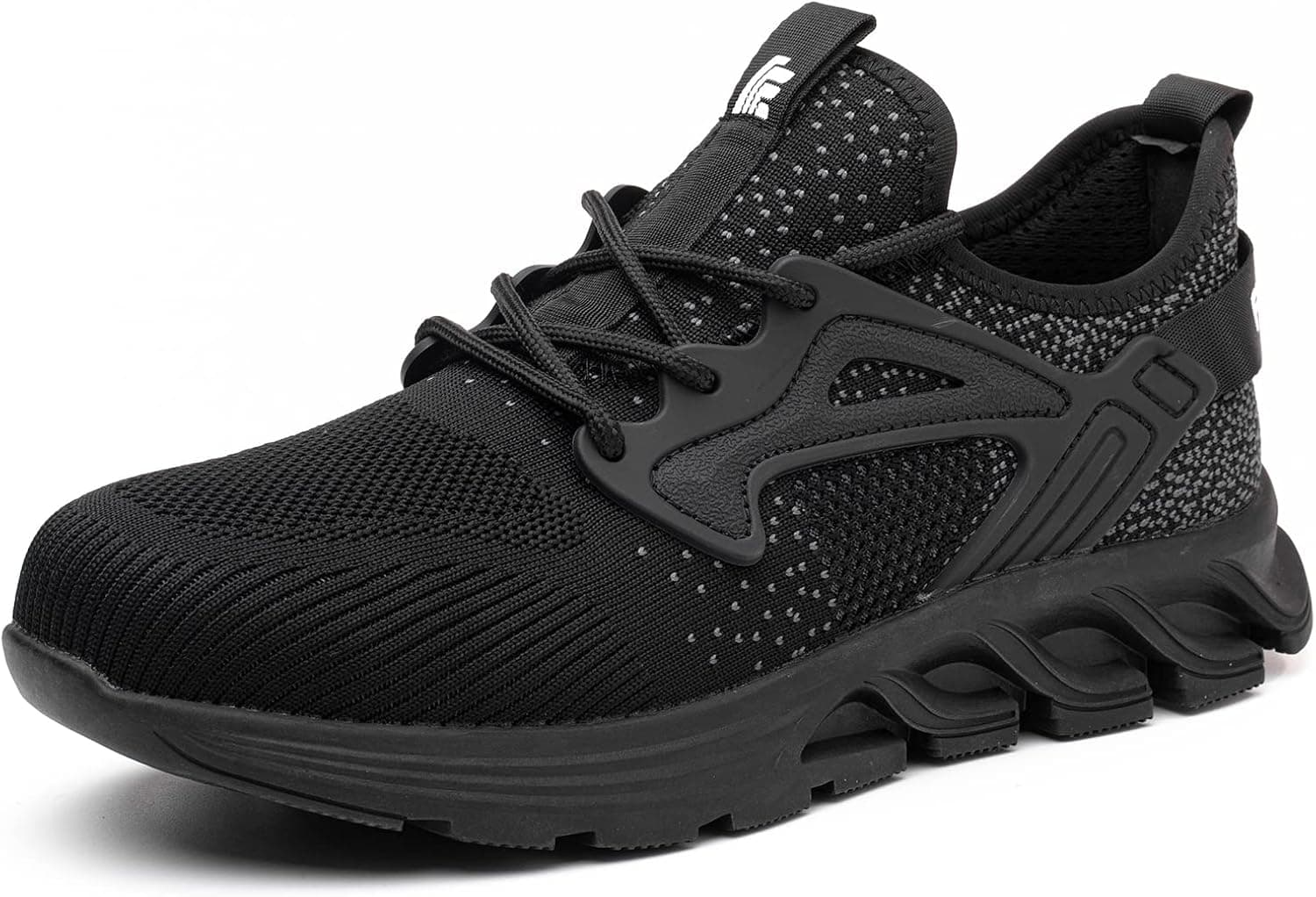 Steel Toe Shoes for Men Work Women Lightweight Air Cushion Sneakers Slip Resistant Safety Work Boots Indestructible Shoe