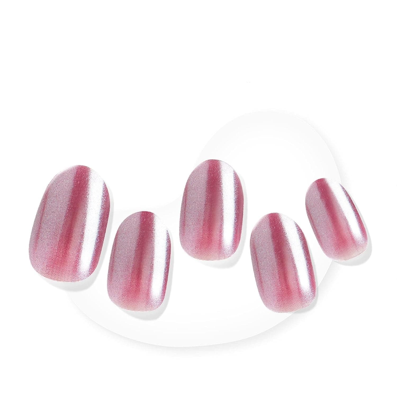 Dashing Diva Glaze Nail Strips - Sangria Glaze | Works with Any LED Nail Lamp | Long Lasting, Chip Resistant, Semicured Gel Nail Strips | Contains 34 Salon Quality Black Nail Wraps, 1 Prep Pad, 1 Nail File