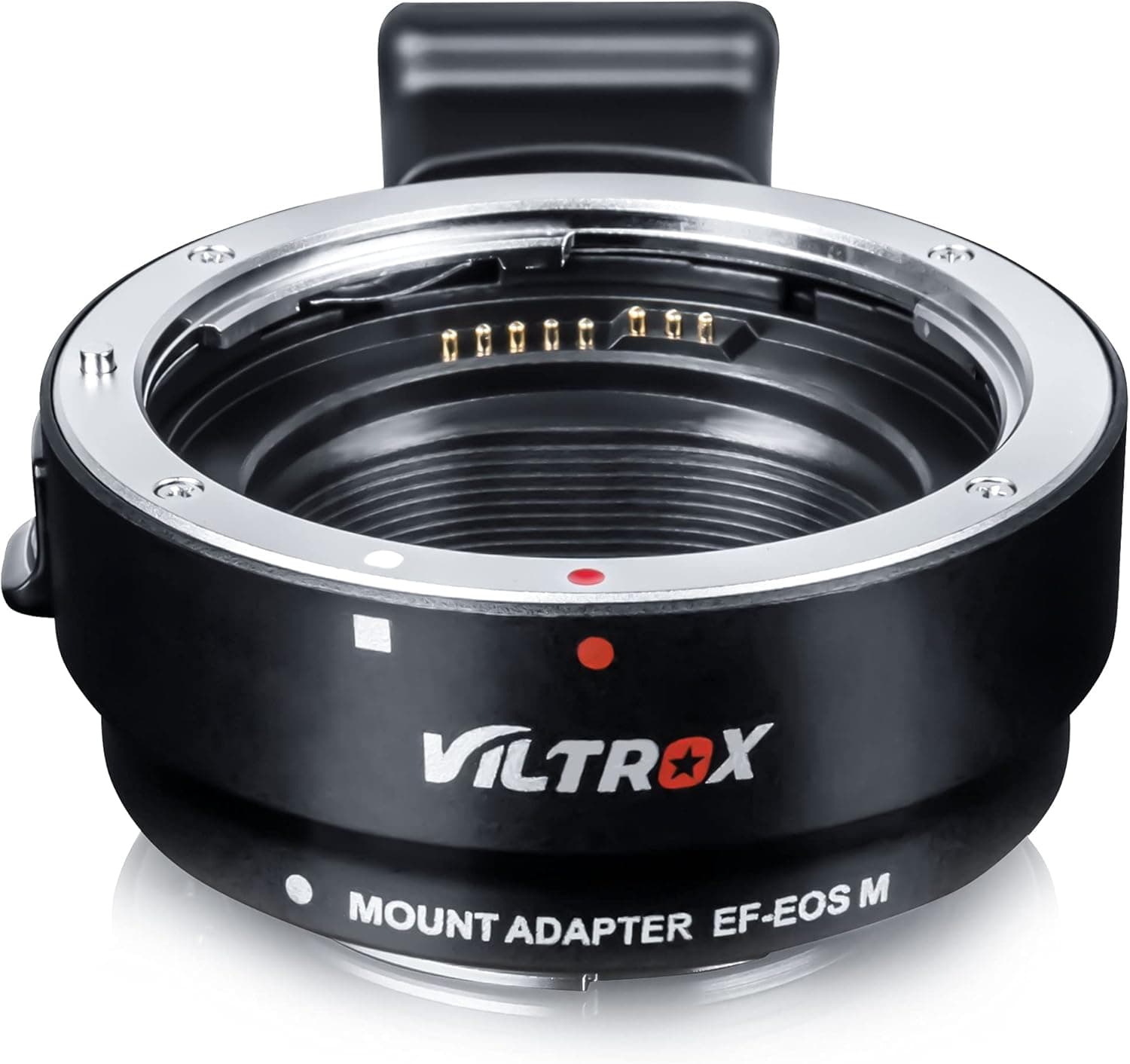 VILTROX EF-EOS M Lens Mount Auto Focus Adapter, Compatible with Canon EF/EF-S Lens to Canon EOS M (EF-M Mount) Mirrorless Camera Body EOS M100 M50 M3 M10 M6 M5