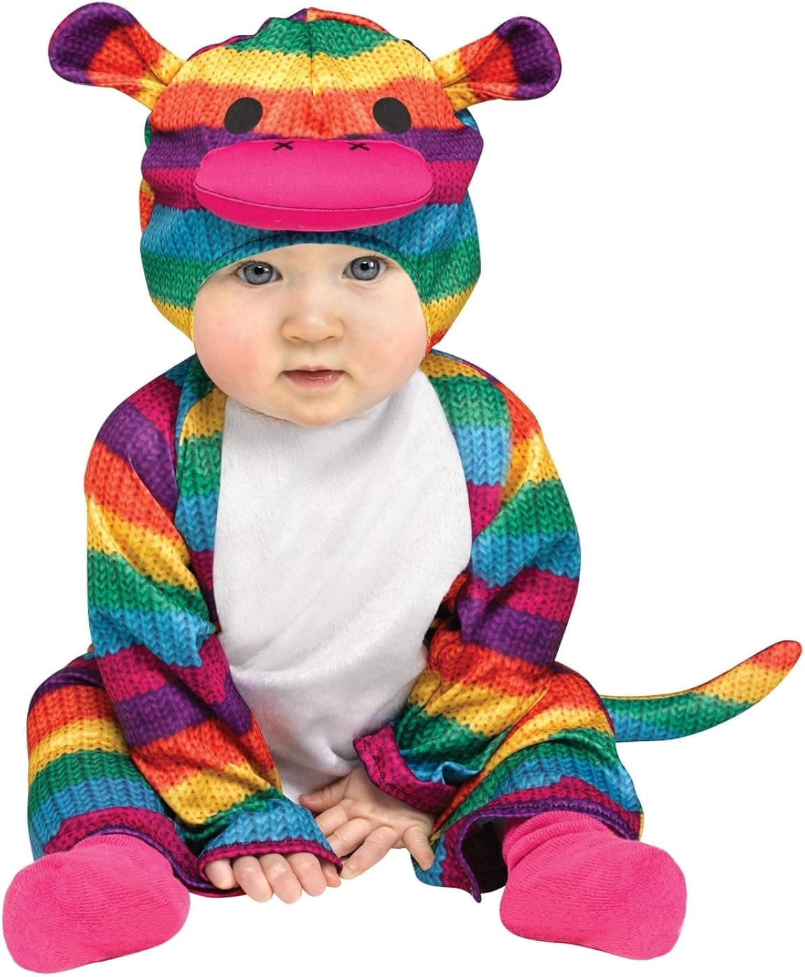 Fun World Rainbow Sock Monkey Toddler Costume