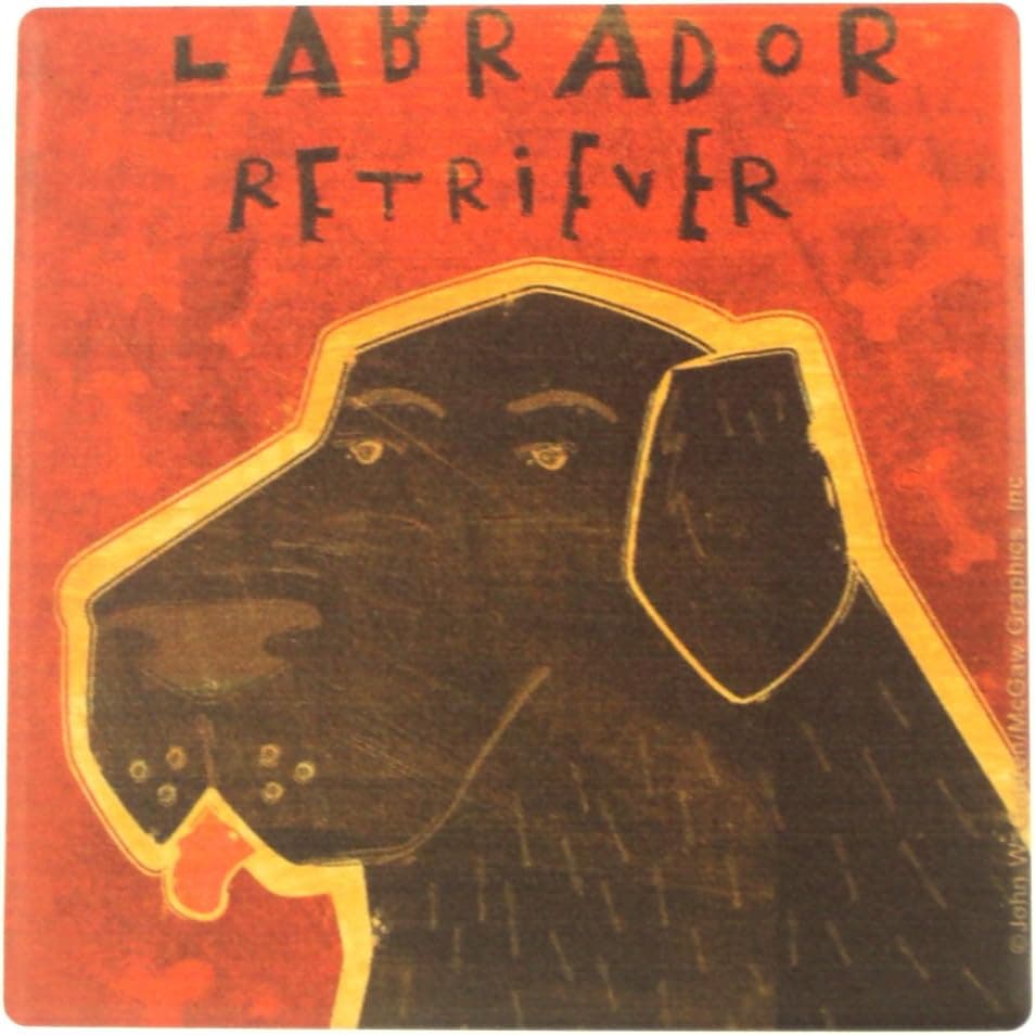 Thirstystone Labrador Retriever Single Drink Coaster - Style fs-ug01
