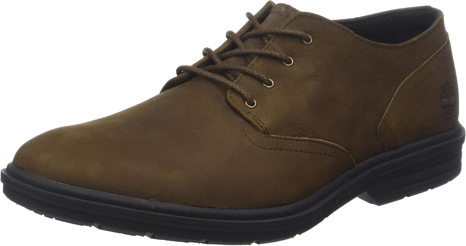 Timberland Men's Sawyer Lane Waterproof Oxford Ankle Boots, Brown (Dark Brown Nubuck), 8.5 UK 43 EU
