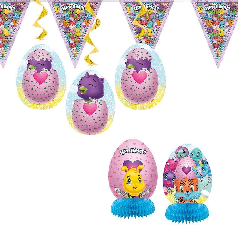 Hatchimals Party Decorating Kit | Multicolor | 7 Pcs