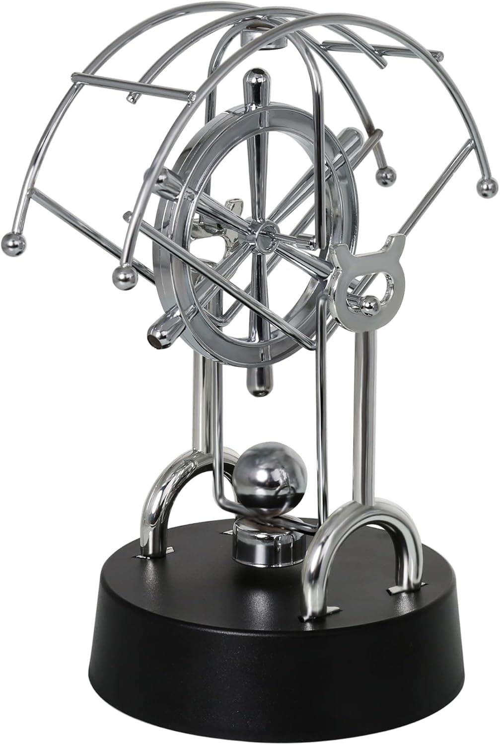 BOJIN Kinetic Art Perpetual Motion Fan-Shaped Asteroid Centripetal Desk Gadgets