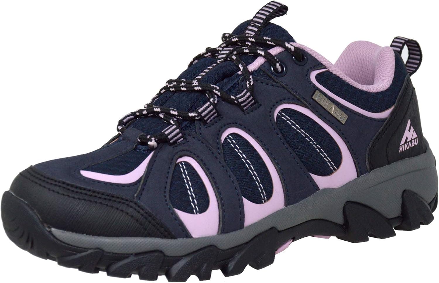 Hikabu Women's Vegan Hiking Shoes – Stylish Low-Cut Lace-Up, Waterproof, Optimal Grip, Comfortable Outdoor Adventure Footwear