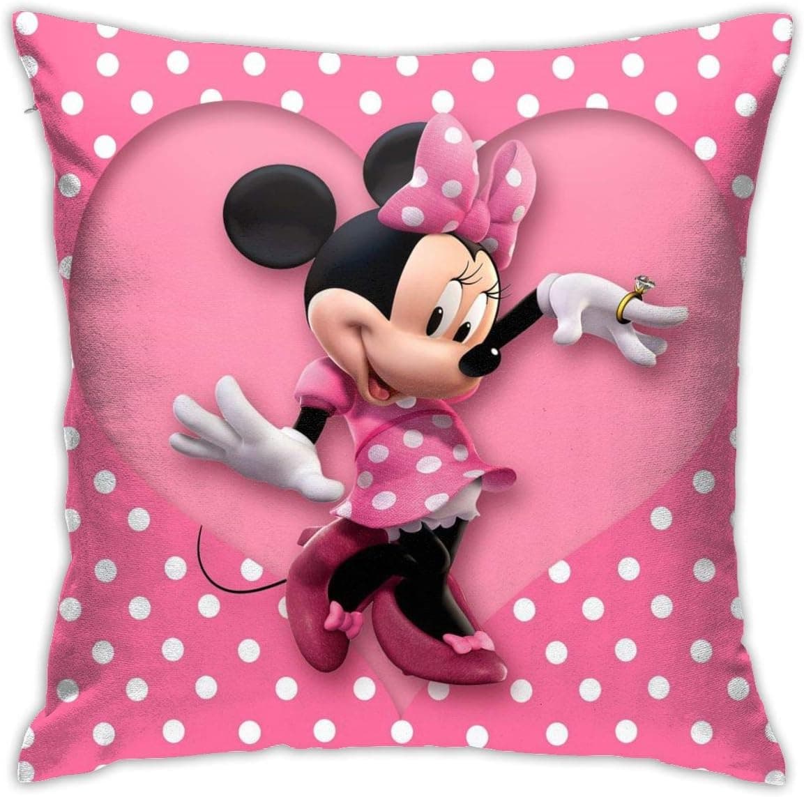 The Best Gift for Children Pillow case Designed as a for fansFull-Width Double-Sided Printed Plush Pillow Cover Size:in 18" x 18" ( not Include Pillow core)