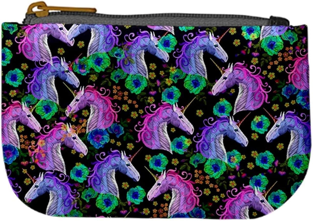 CowCow Case Wallet Unicorns Rainbow Mermaid Space Mini Coin Purse