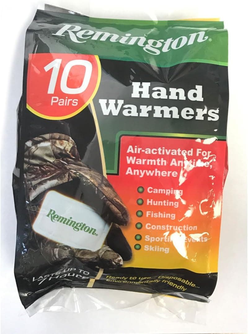 IRIS USA Remington Hand Warmer 10 Pairs x 1 Set Lasts UP to 7 Hours