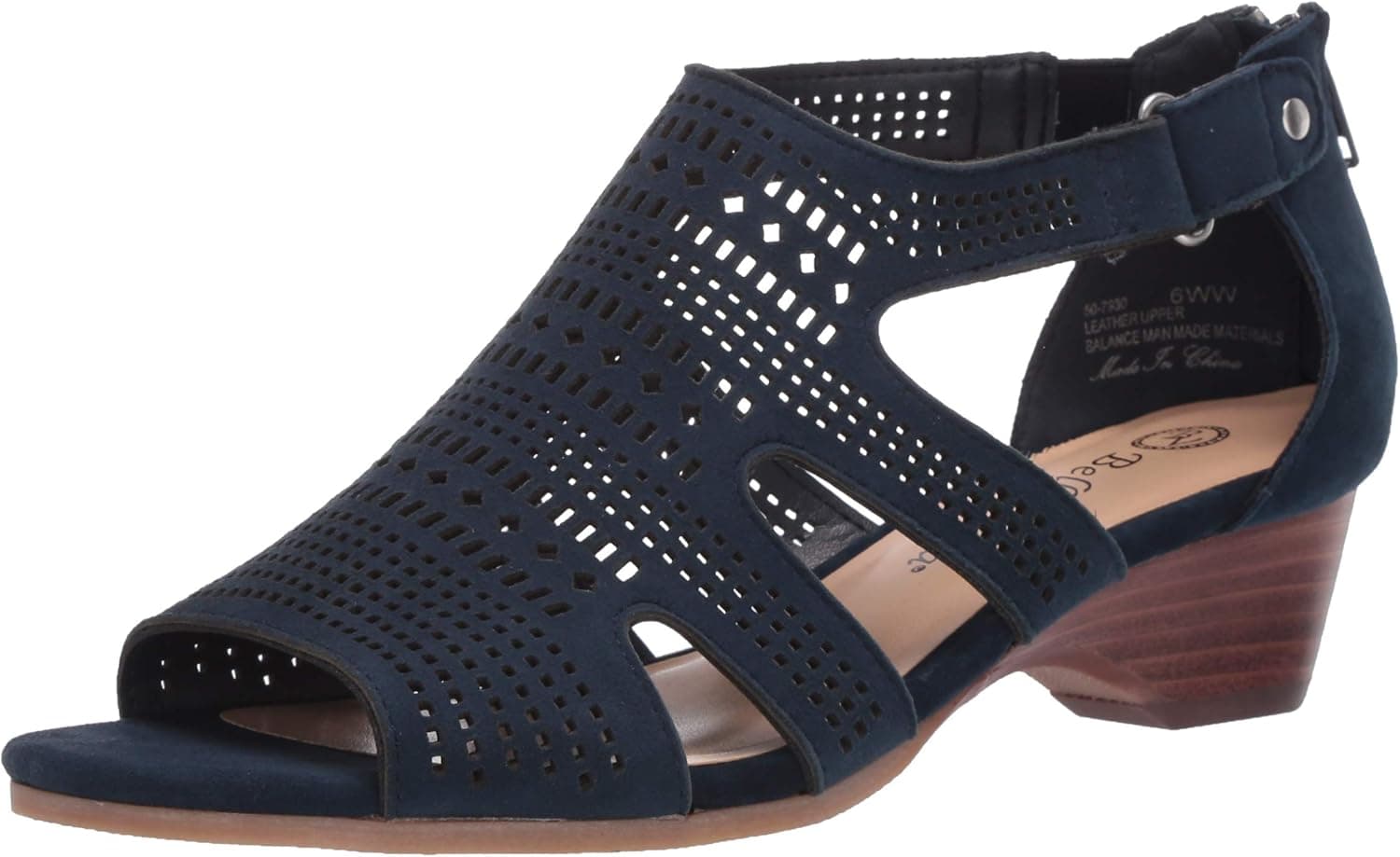 Bella Vita Women's Fashion Casual Heeled Sandal
