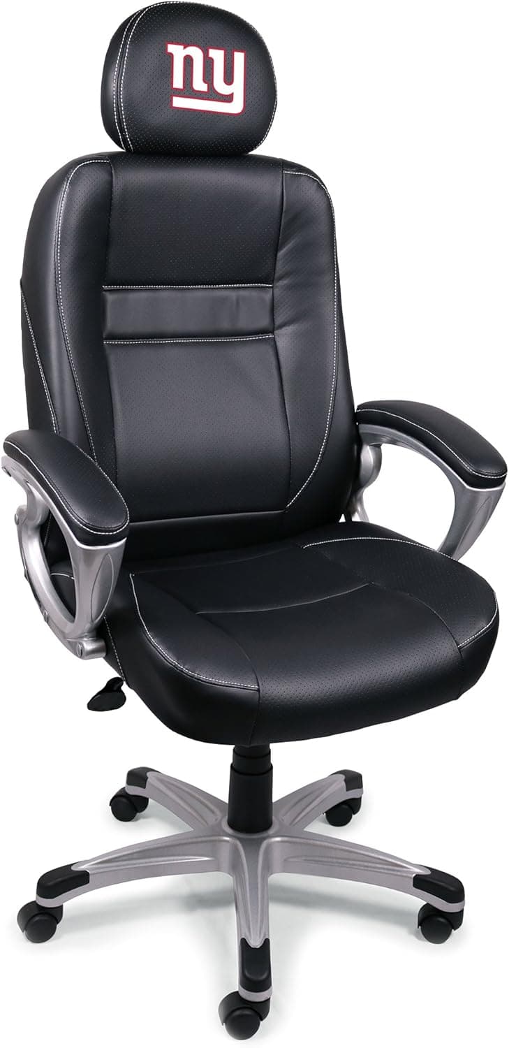Wild Sports Official NFL Leather Office/Coaches Chair