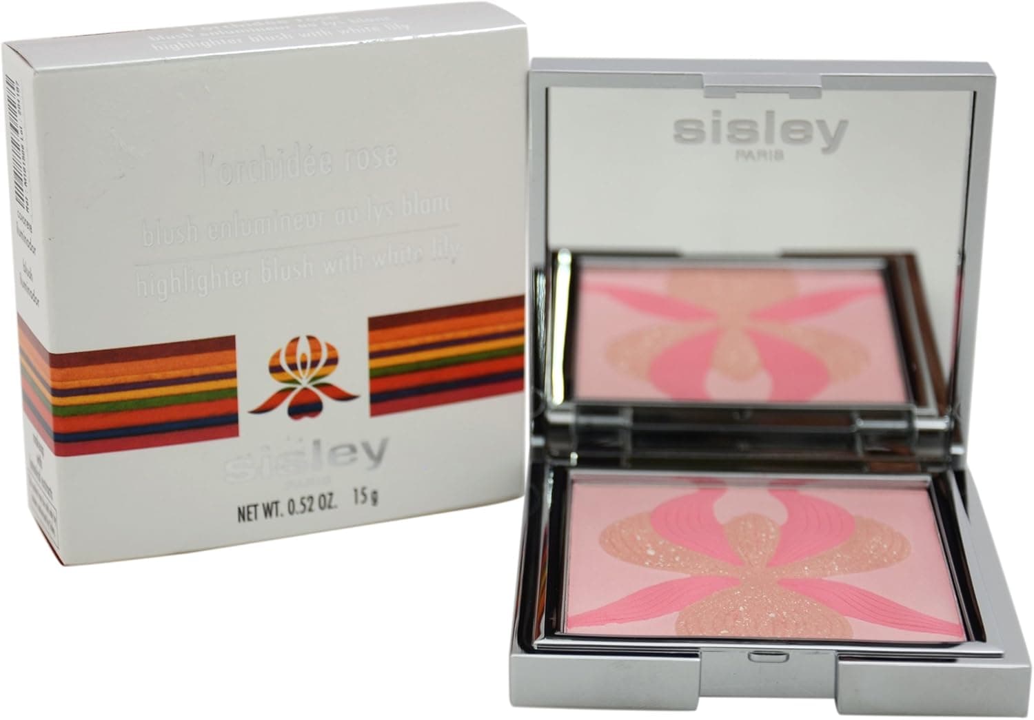 Sisley L'orchidee Rose Highlighter Blush with White Lily for Women, Blush, 0.52 Ounce