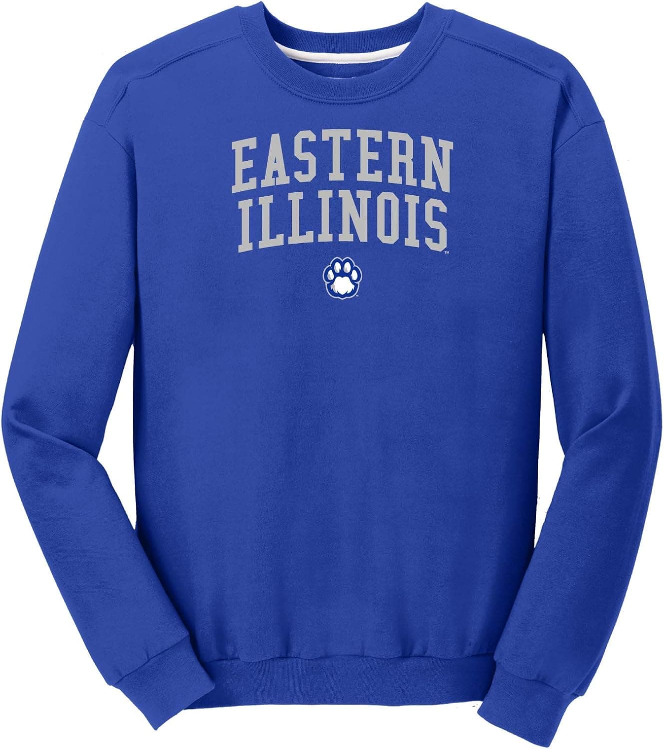 J2 Sport Eastern Illinois University Panthers NCAA Jumbo Arch Unisex Crewneck Sweatshirt