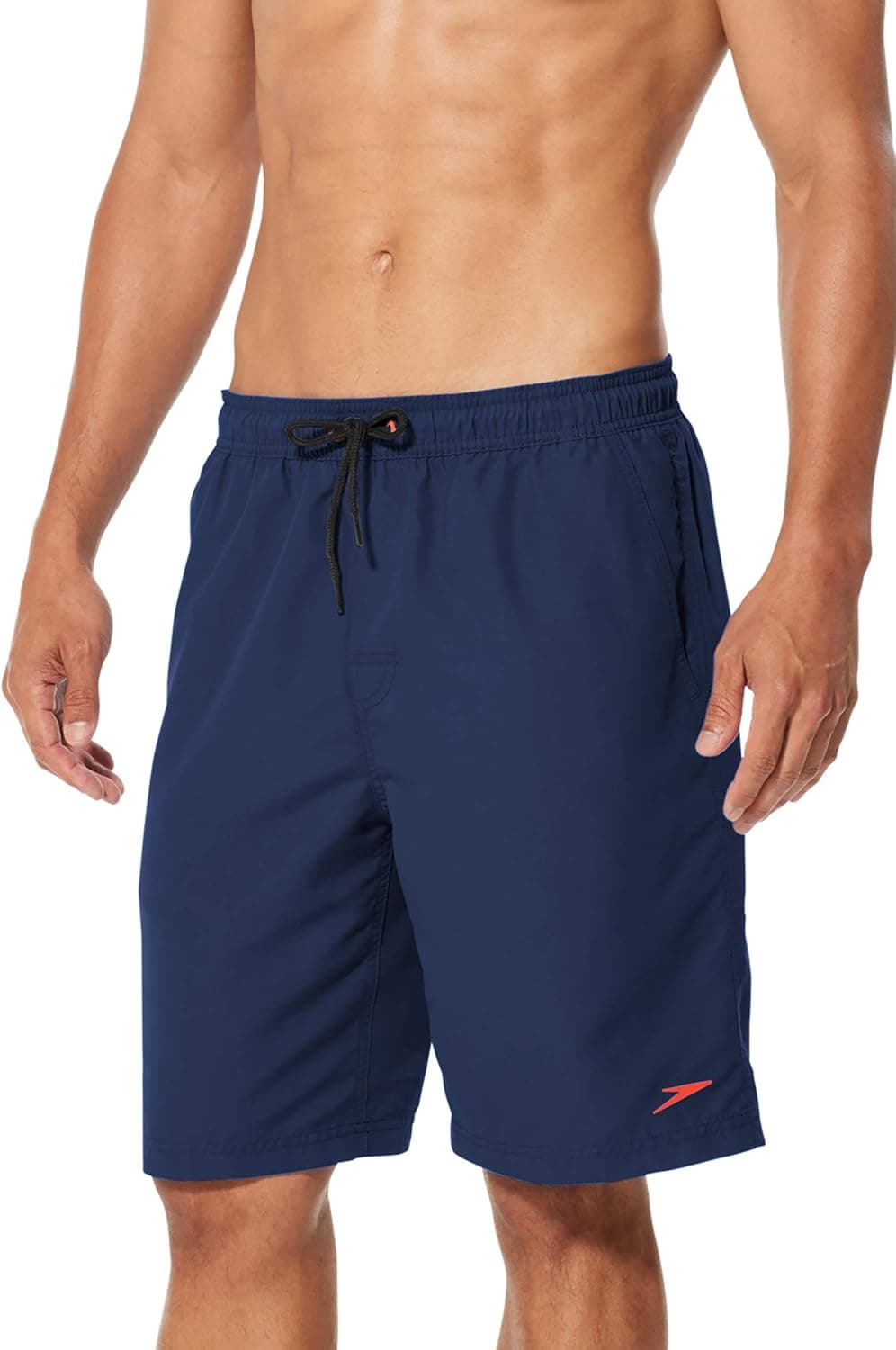 Speedo Men's Swim Trunk Knee Length Volley Comfort Liner Solid