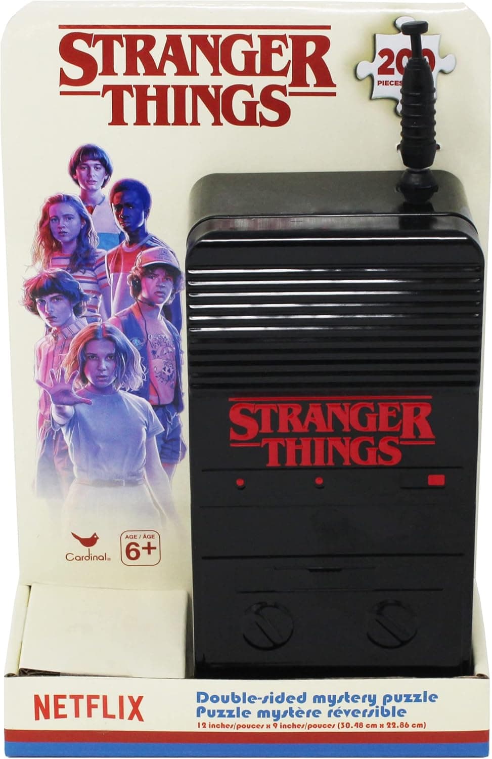 Stranger Things 200Piece Double-Sided Surprise Puzzle