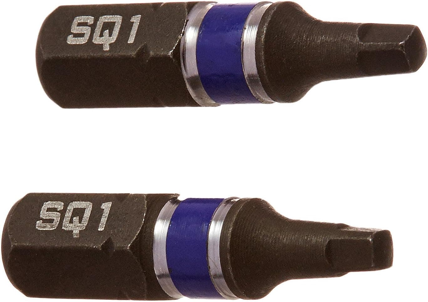 Irwin Tools 1837379 Impact Performance Series Insert Square Drive Bit #1 (2 Pack)