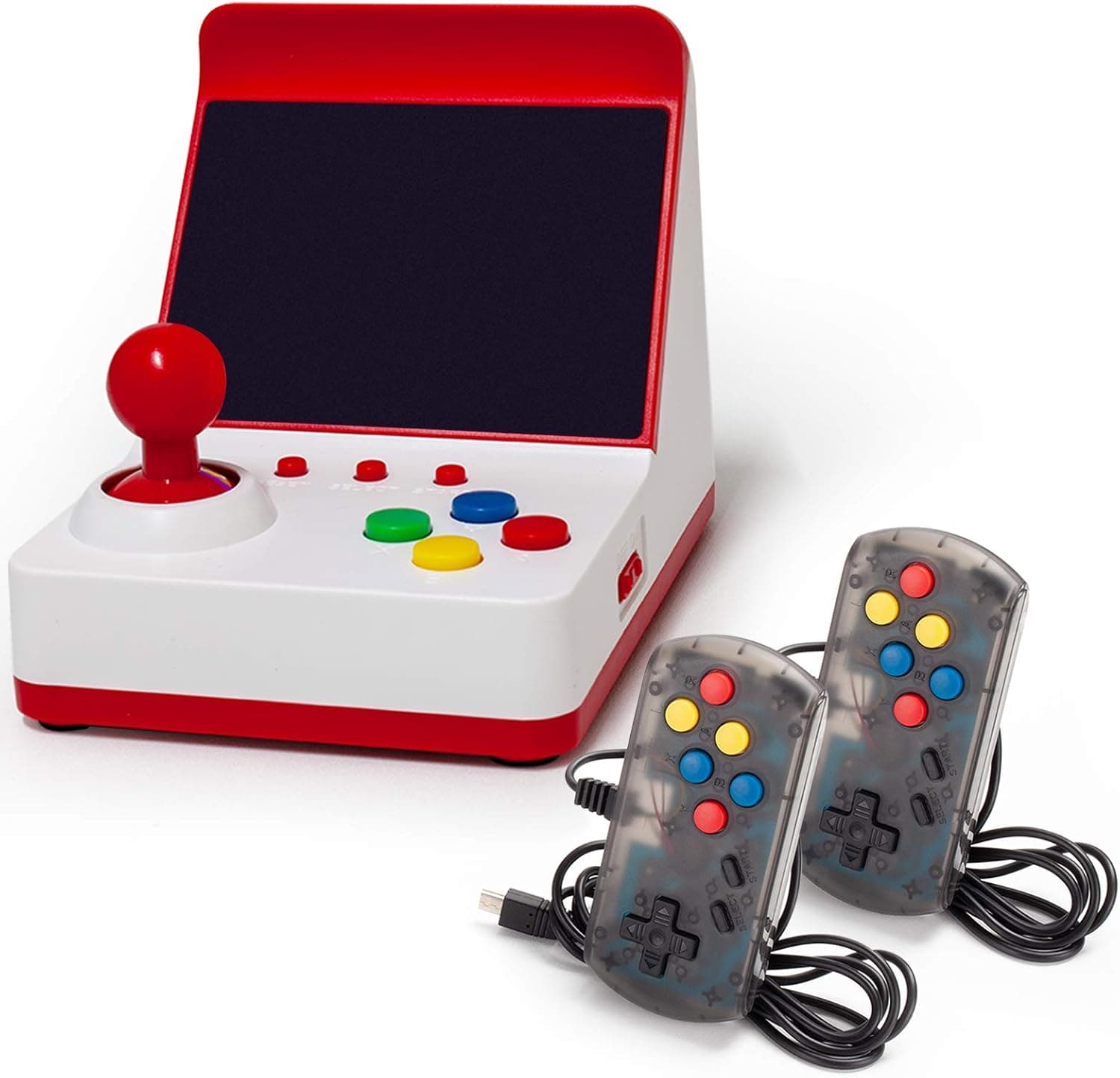 DOTSOG Portable Game Console , Retro Game Console 360 Classic FC Games,3.0 inch Full Color TFT Screen Speaker Volume Control and Rechargeable Battery TV Support Connection, Gift for Kids and Adults