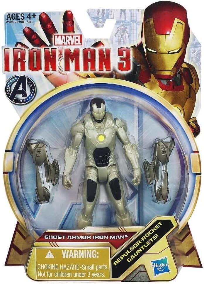 Hasbro Iron Man 3 Series 1 Ghost Armor Iron Man Action Figure