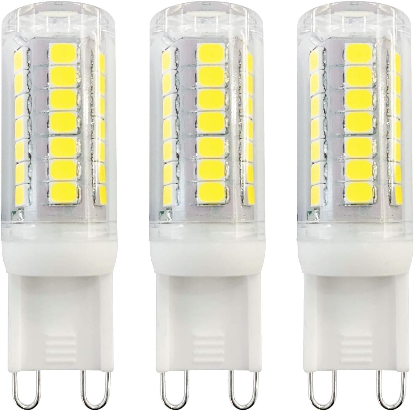 PRESDE Dimmable G9 3W LED Bulb (40W Halogen Equivalent) Daylight White (6000K), AC120V,3 Pack