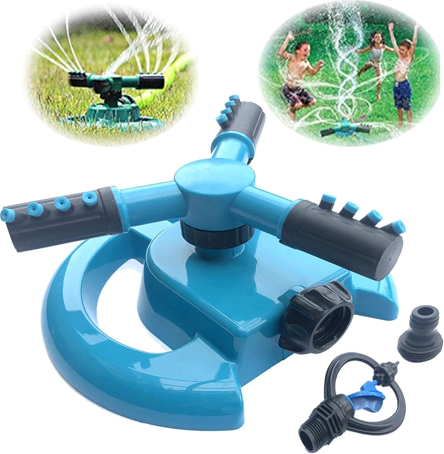 VIPAMZ Kids sprinklers for Yard Outdoor Activities-Spray waterpark Backyard Water Toys for Kids-Splashing Fun Activity for Summer, Spray Water Toy for Toddlers Boys Girls Dogs Pets