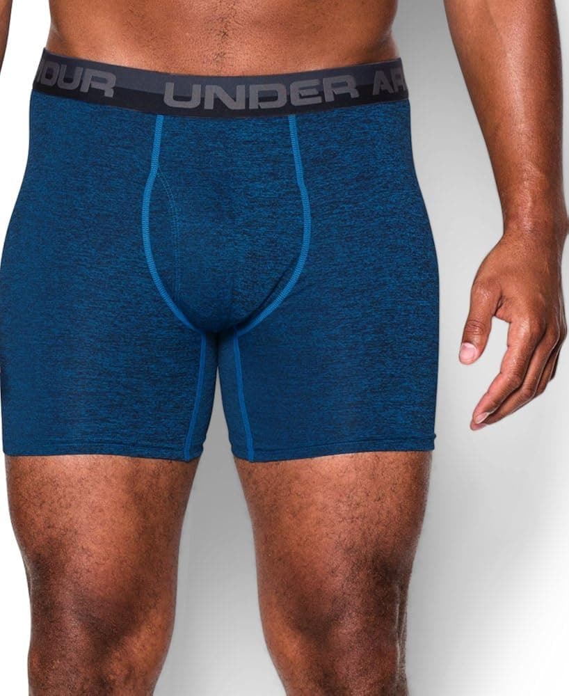 Under Armour Men's Original Series Printed Twist 6" Boxerjock Boxer Briefs