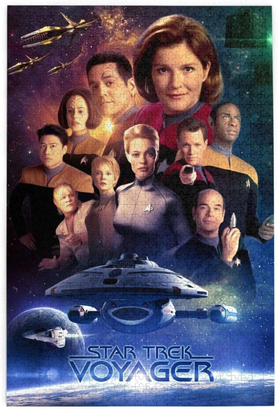 Star Trek Voyager 1000 Piece Wodeen Jigsaw Puzzle Game, Suitable For Kids And Adults